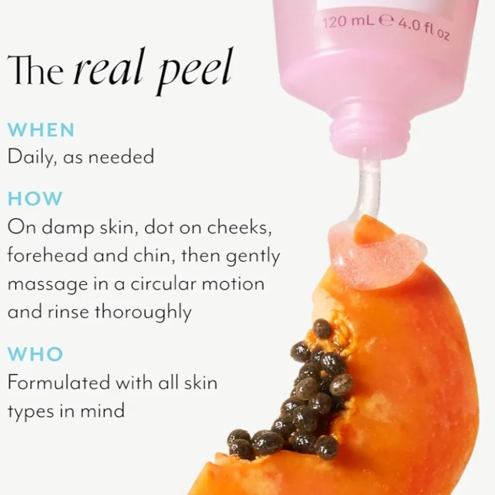 Bliss Jelly Glow Peel Gentle Exfoliator with Fruit Enzymes, 120ml New